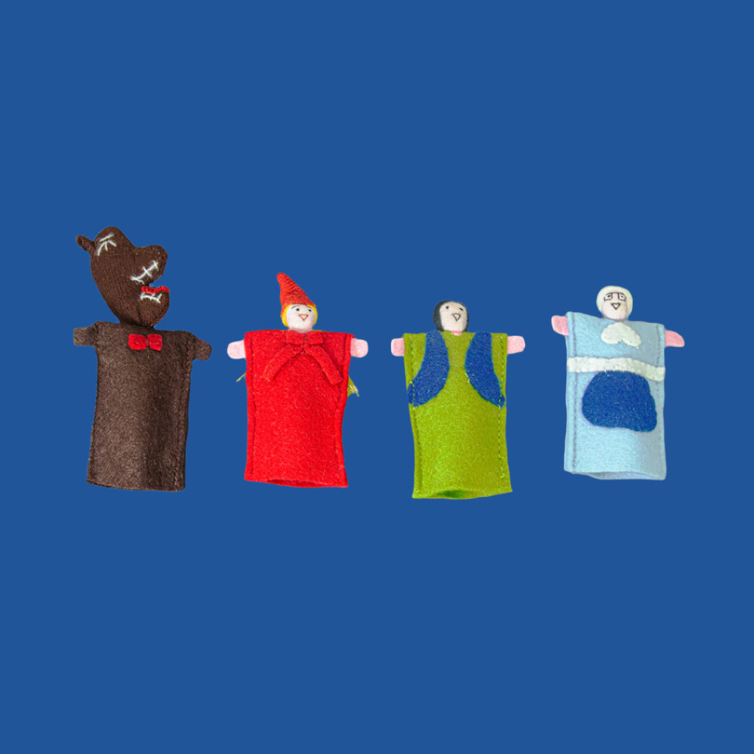 Little Red Riding Hood Finger Puppets