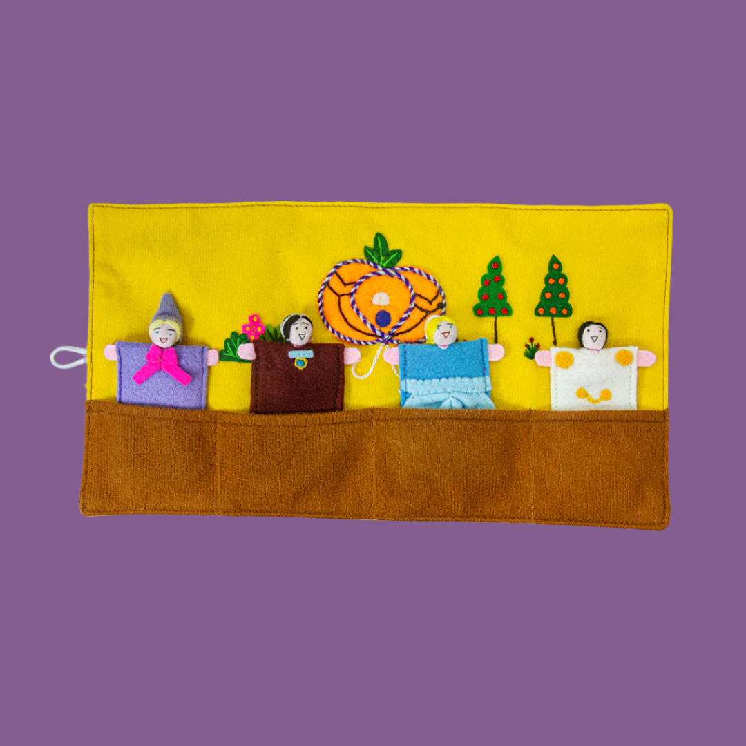 Cinderella Finger Puppets