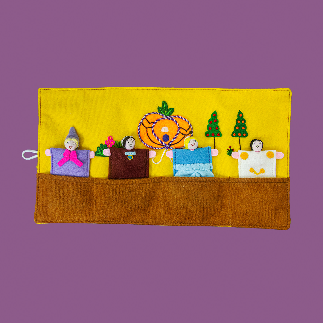 Cinderella Finger Puppets