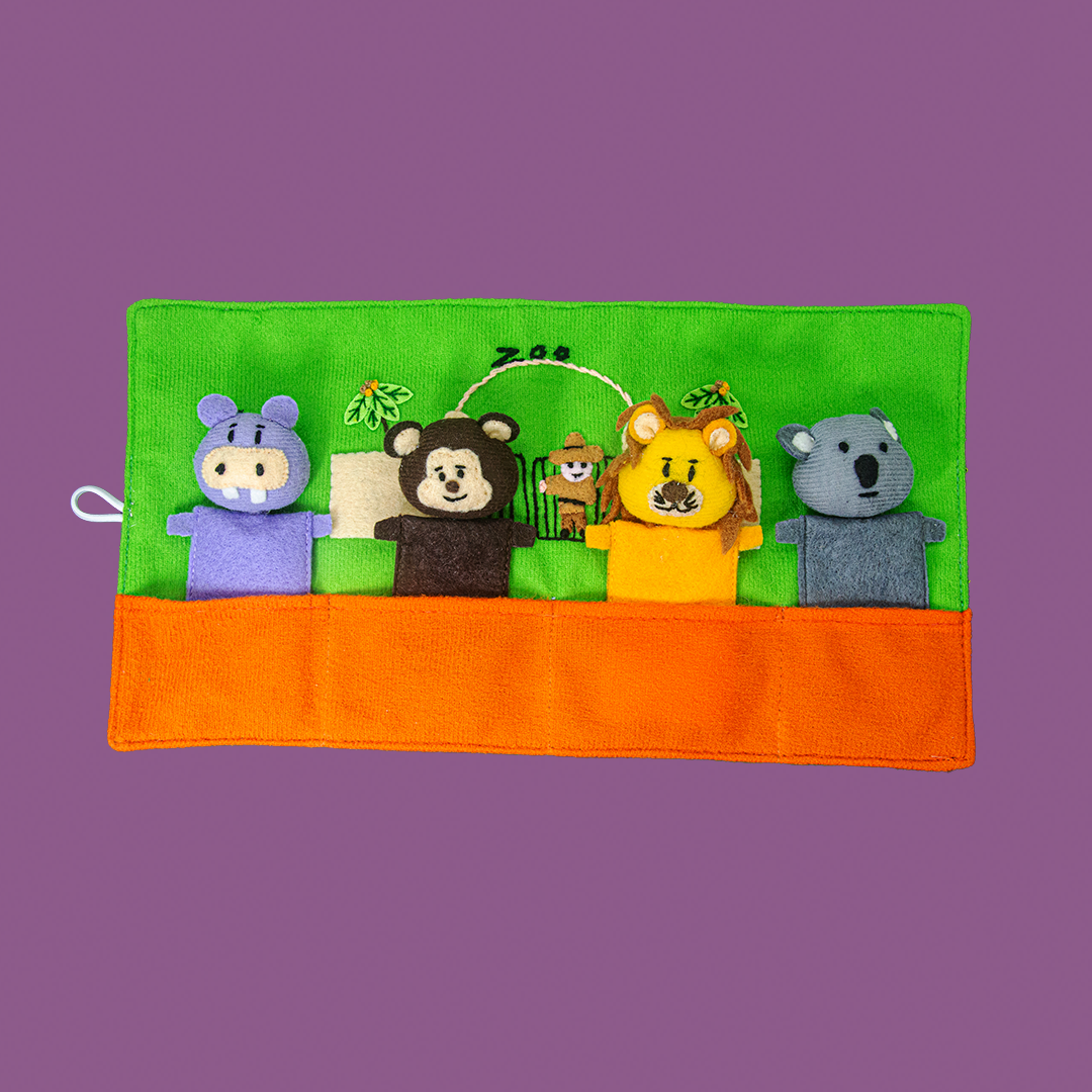 Zoo Finger Puppets