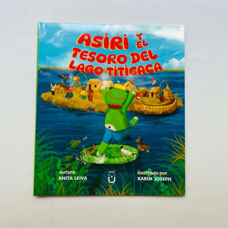 Asiri™ y el Tesoro del Lago Titicaca” Story Book + Handcrafted Felt Finger Puppets Set | Asiri, Wari, Ukuku & Apu