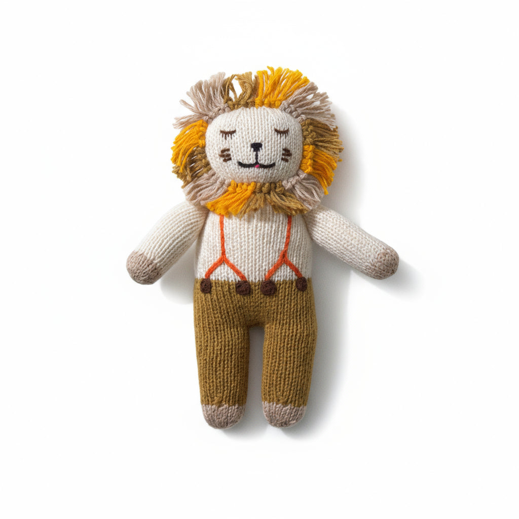 Wari Handmade Lion Doll – “Asiri and the Treasure of Lake Titicaca” Collection