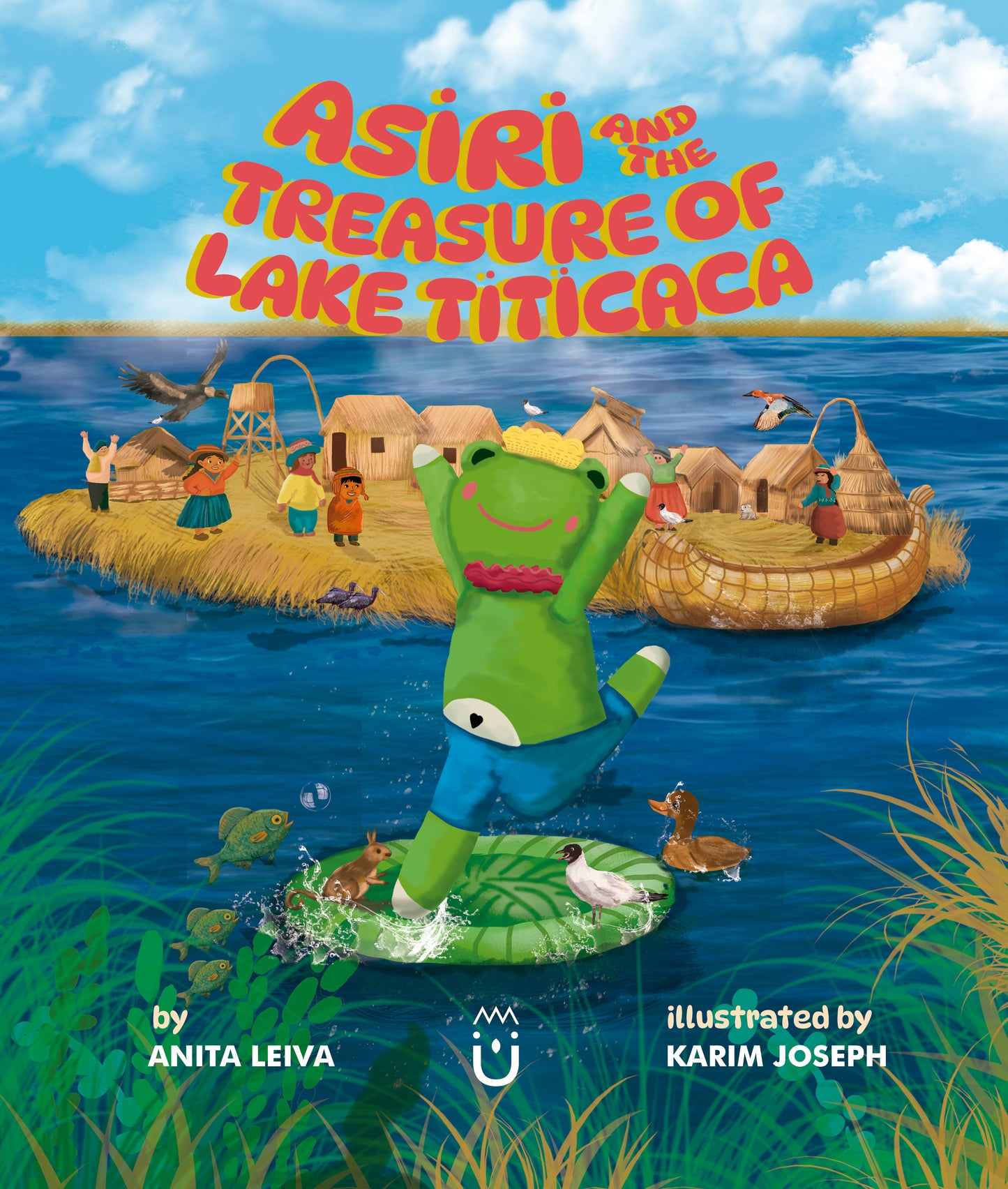Asiri and the Treasure of Lake Titicaca” Story Book + Handcrafted Felt Finger Puppets Set | Asiri, Wari, Ukuku & Apu